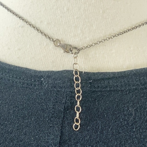 🌿Handmade Glass Bead Necklace with Sterling Silver Clasp-Red&Green🌿 - Picture 4 of 5